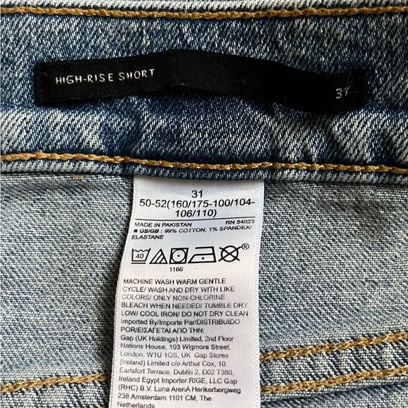 NWOT Banana Republic Denim Shorts 31 - Picture 2 of 4